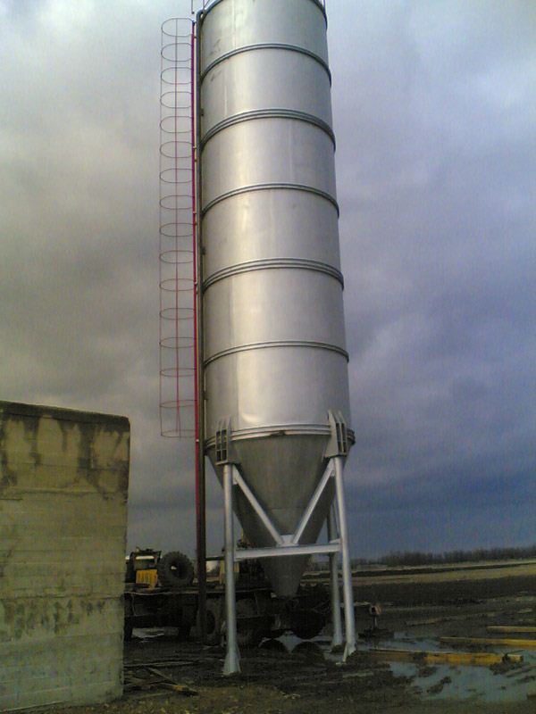 75 tonluk Çimento silosu
